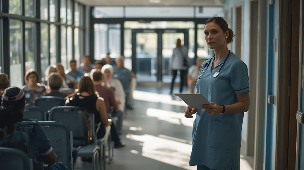 سالن انتظار آرام